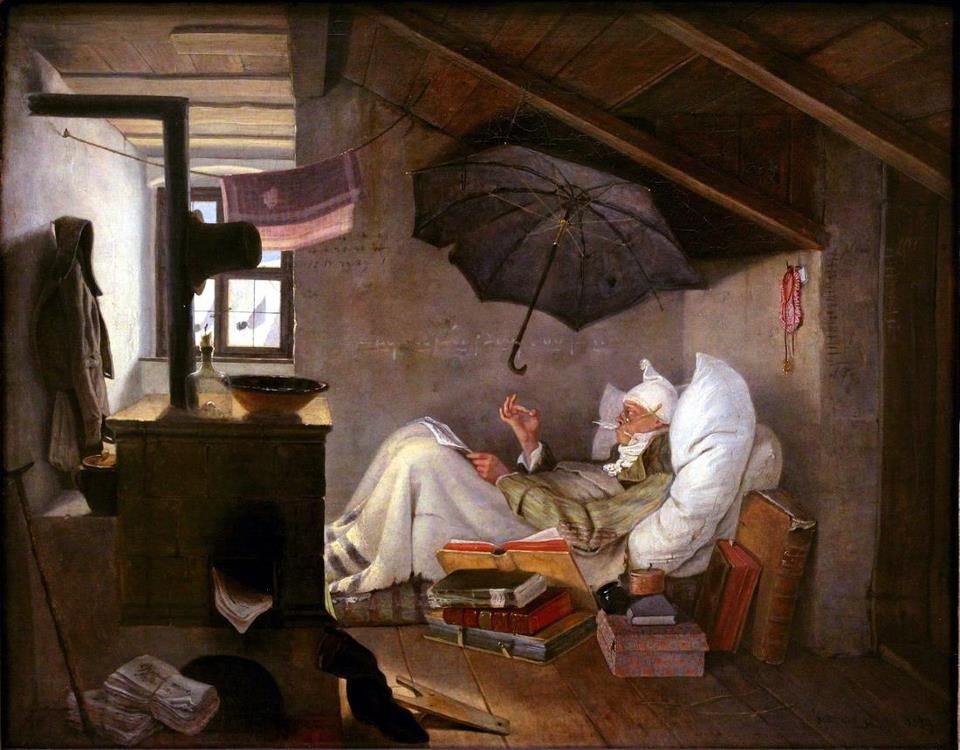 The Poor Poet by Carl Spitzweg (1839)